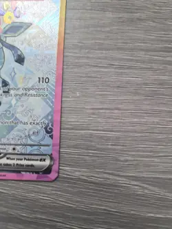 Pokemon Prismatic Evolutions Glaceon ex 150/131 Special Illustration Rare NM - Image 2