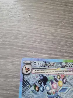 Pokemon Prismatic Evolutions Glaceon ex 150/131 Special Illustration Rare NM - Image 4