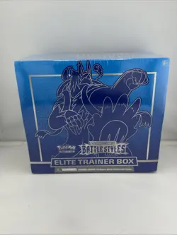 New Pokemon TCG Sword & Shield - Battle Styles - Elite Trainer Box ETB BLUE - Image 1