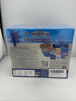 New Pokemon TCG Sword & Shield - Battle Styles - Elite Trainer Box ETB BLUE - Image 5