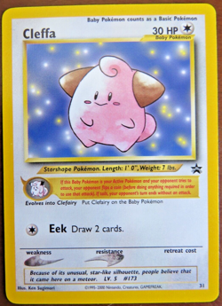 Pokemon black star 31 Cleffa - Image 1