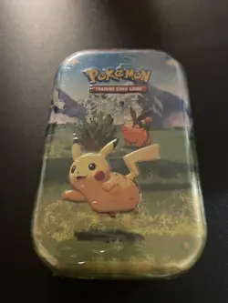 Pokemon TCG - Mega Evolution Ascended Heroes - Mini Tin New Sealed Pikachu/Tepig - Image 1