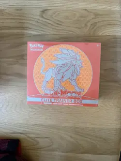 Pokemon Elite Trainer Box Sun and Moon Base ETB New Factory Sealed Salgaleo - Image 1