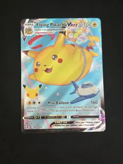 Flying Pikachu VMAX 007/025 Celebrations Holo Pokemon TCG - NM - Image 1