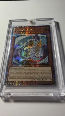 *** RAINBOW DRAGON *** QUARTER CENTURY SECRET RARE TN23-EN002 YUGIOH! Case Inclu - Image 1
