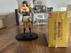 One Piece TCG OP-04 Kingdoms of Intrigue English Booster Box Sealed + Wano Fig - Image 5