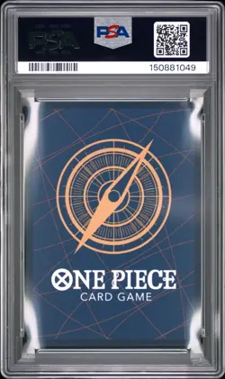 2025 One Piece OP13 EN Monkey D Luffy Treasure Rare #058 PSA 10 GEM MINT - Image 2