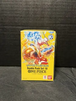 One Piece OP15: Adventure On Kamis Island Double Pack Set 10 English NEW SEALED - Image 1