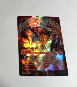 "The Leviathan" Disney Lorcana --Wilds Unknown-- Enchanted Holo #233/204 - Image 1