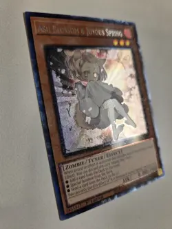 Ash Blossom & Joyous Spring RA04-EN025 Prismatic Collectors Rare Yugioh Mint PCR - Image 2