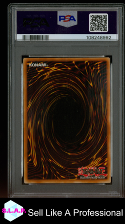 FEDERSCHUSS YUGIOH ULTI RARE 1ST. ED ELEMENTAL ENERGY EEN-DE042 2005 DE PSA 9 - Image 2