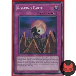 Yugioh Roaring Earth YDT1-EN003 Super Rare NM - Image 1