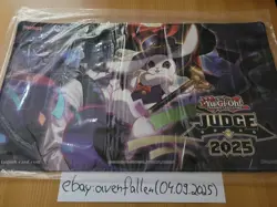 Yu-Gi-Oh! Judge Playmat Silhouhatte Rabbit 2025 Travel Assist Playmat Sealed NEW - Image 2