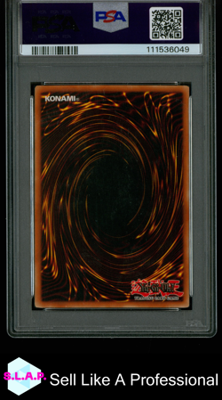 YARANZO YUGIOH COMMON MP1 5 2002 ENGLISCH PSA 9 - Image 2
