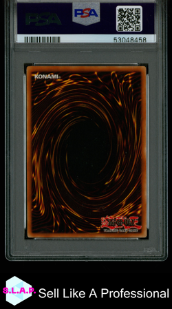 TAKRIMINOS YUGIOH SUPER RARE MP1 6 2002 ENGLISCH PSA 9 - Image 2
