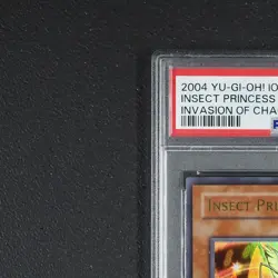 PSA 8 - 1ST ED - INSECT PRINCESS - YU-GI-OH! IOC-080 INVASION OF CHAOS /T86 - Image 3