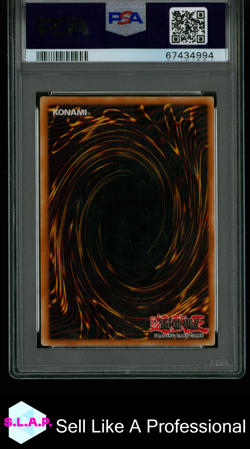 GUARDIAN OF ORDER YUGIOH SECRET RARE LODT - 2008 ENGLISCH PSA 9 - Image 2