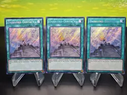 Yu-Gi-Oh! Darklord Contact #DESO-EN035 1st Edition Secret Rare Playset - Image 1