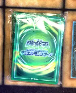 YuGiOh Duelist Card Protector Six Attribute Set Wind Attribute 70 Pcs Sleeves - Image 1