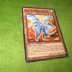 Yugioh - Koa'ki Meiru Drago BP03-EN057 1st Edition Rare NM - Image 3