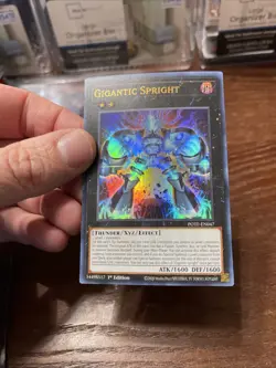 Yu-Gi-Oh Gigantic Spright POTE-EN047 Ultra Rare 1st Edition, Near Mint Condition - Image 2