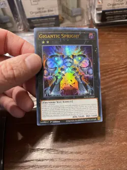 Yu-Gi-Oh Gigantic Spright POTE-EN047 Ultra Rare 1st Edition, Near Mint Condition - Image 5