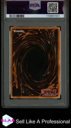LEBENSSTROM-DRACHE YUGIOH ULTIMATE RARE 1ST. EDITION EXVC-DE038 2011 PSA 9 - Image 2