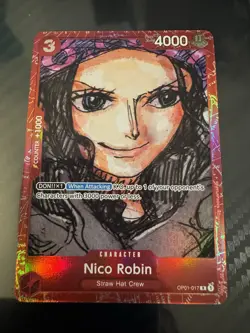 Nico Robin (Premium Card Collection -ONE PIECE FILM RED Edition-) OP01-017 NM - Image 1