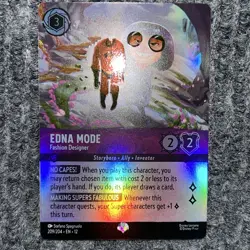 Disney Lorcana Wilds Unknown Edna Mode 209/204 Epic Foil - Image 2