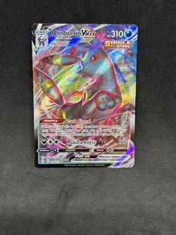 Umbreon VMAX 95/203 Holo Rare VMAX Evolving Skies Pokemon Cards - Image 1