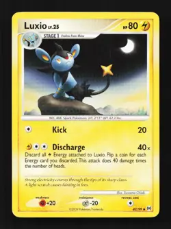 Luxio 43/99 Arceus English Pokemon Card TCG - Image 1