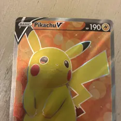 Pikachu V - 157/172 - Pokemon Brilliant Stars Sword Shield Full Art Rare Card - Image 2