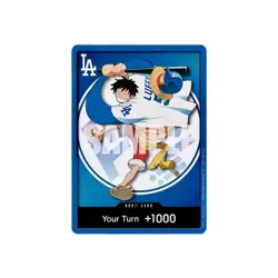 Los Angeles Dodgers One Piece Luffy Promo Card Set / Straw Hat 2026 - PREORDER - Image 2
