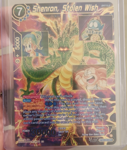 Bandai Shenron, Stolen Wish BT3-038 SPR Foil English Battle Card 30000 Power - Image 1