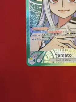 ONE PIECE WINGS OF THE CAPTAIN YAMATO ALT ART LEADER CARD OP06-022 (ENGLISH) - Image 5