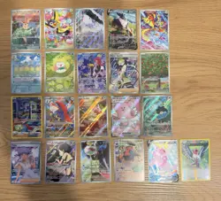 Pokemon TCG Full Art 51-Card Lot Holo/Foil Full Art Eevee V + 5 Free FA cards - Image 2