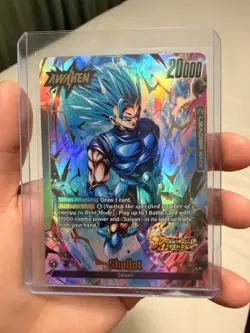 Bandai Dragon Ball Legends Shallot FS09-01 Leader Card Bonus Pack Alternate Art - Image 1