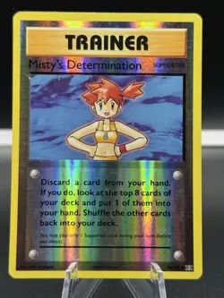 Pokemon XY: Evolutions Misty's Determination 80/108 Reverse Holo Card - MP 2016 - Image 1