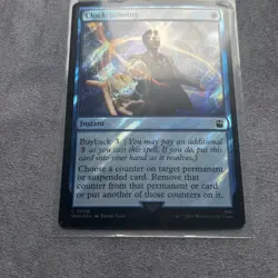 MTG: Clockspinning SURGE FOIL, NM Universes Beyond: Doctor Who Common Chase Card - Image 2