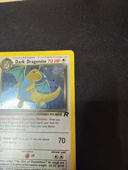 Pokemon TCG Dark Dragonite Holo Rare Card 5/110 WOTC Team Rocket - Image 4