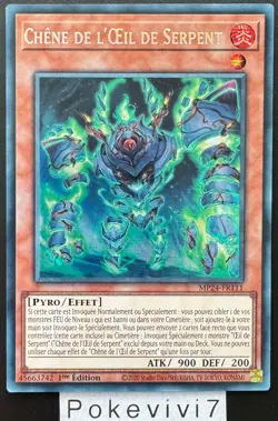 Carte YU-GI-OH! CHENE DE L'OEIL DE SERPENT MP24-FR111 Secret Rare NEUF - Image 1