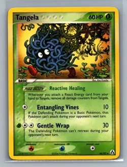 Tangela #44/92 Legend Maker Vintage Pokemon Card - NM - Image 2