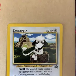 Smeargle Promo Card 32 WOTC Near Mint Black Star Promo Card (fast dispatch) - Image 3