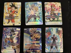 Dragon Ball Fusion World Card Lot near mint SCRs, SRs and more - Image 1
