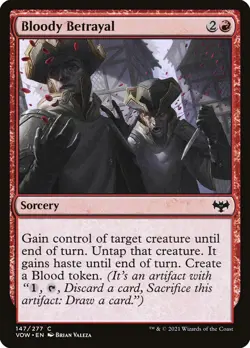 Bloody Betrayal Innistrad: Crimson Vow MTG NM - Image 1
