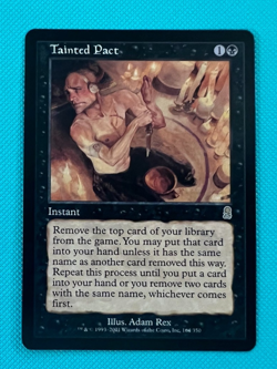 Tainted Pact - Odyssey - MTG - Magic the Gathering - LP - Image 1