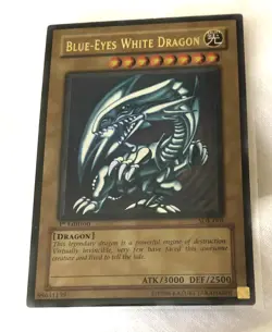 Blue Eyes White Dragon SDK-001 1st Edition Asian English Edition Mint Yu-Gi-Oh - Image 1