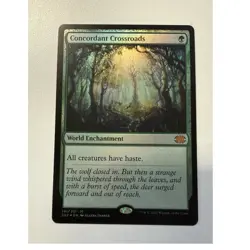 Wizards of the Coast Concordant Crossroads 2X2 Mythic Foil 141/331 Green EN - Image 1