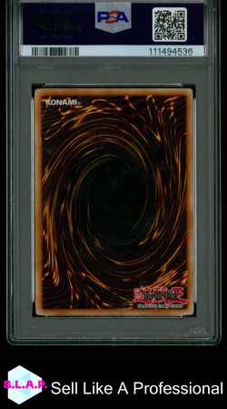 SLIFER THE SKY DRAGON YUGIOH ULTRA RARE JUMP 61 2012 ENGLISCH PSA 9 - Image 2