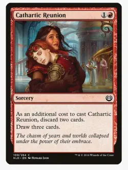 Cathartic Reunion MTG KLD | Pauper Modern EDH Graveyard Reanimator Dredge | LP - Image 1